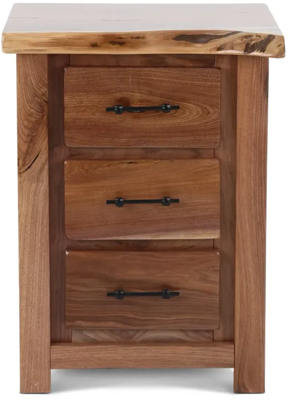 Live Edge Walnut Nightstand