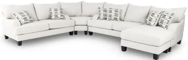 Laguna Marble White 3 Piece Sectional