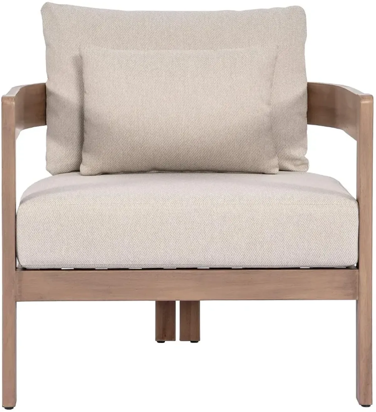 Newport Beige Curved Patio Chair
