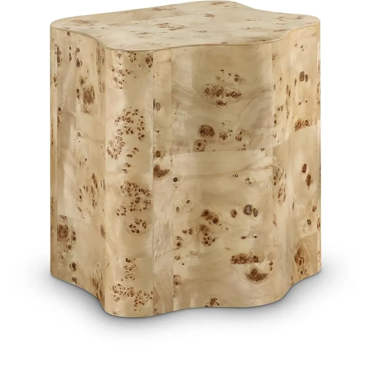 Zaire Burl Side Table