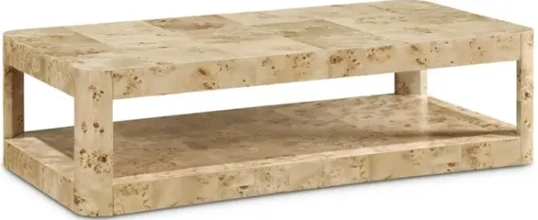 Reeves Burl Coffee Table