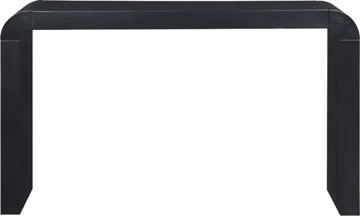 Toulon Black Oak Console Table