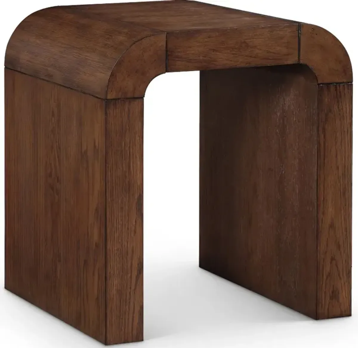 Toulon Brown Oak End Table