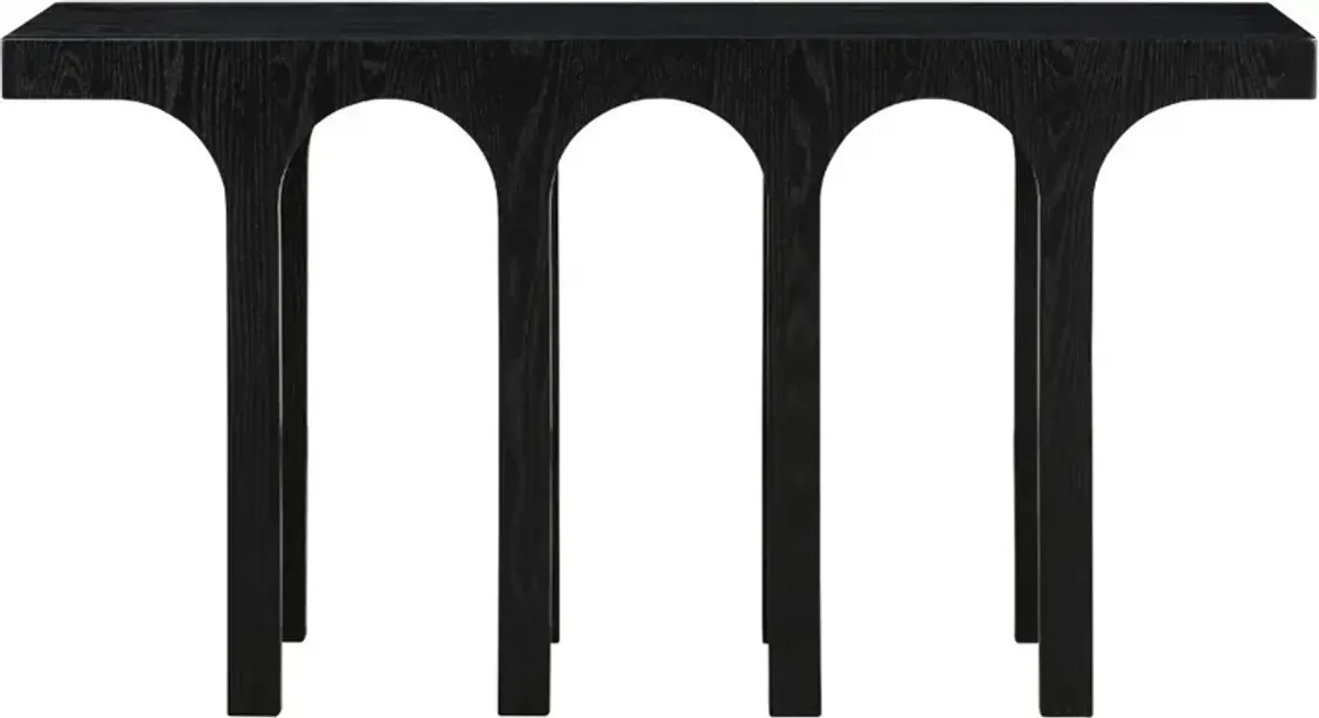Westfield Black Wood Console Table