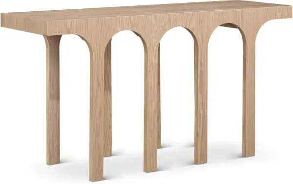 Westfield Natural Wood Console Table
