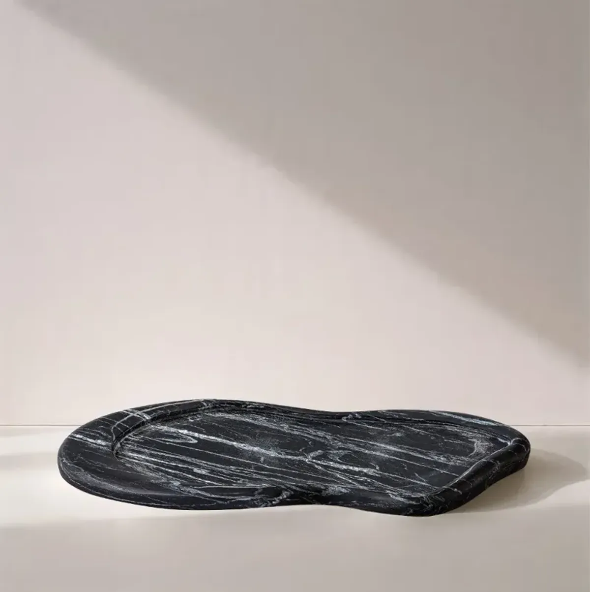 Arezzo Black Marble Tray