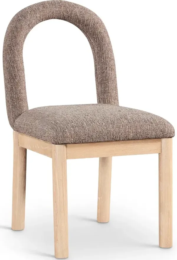 Conrad Brown Upholstered Dining Chair