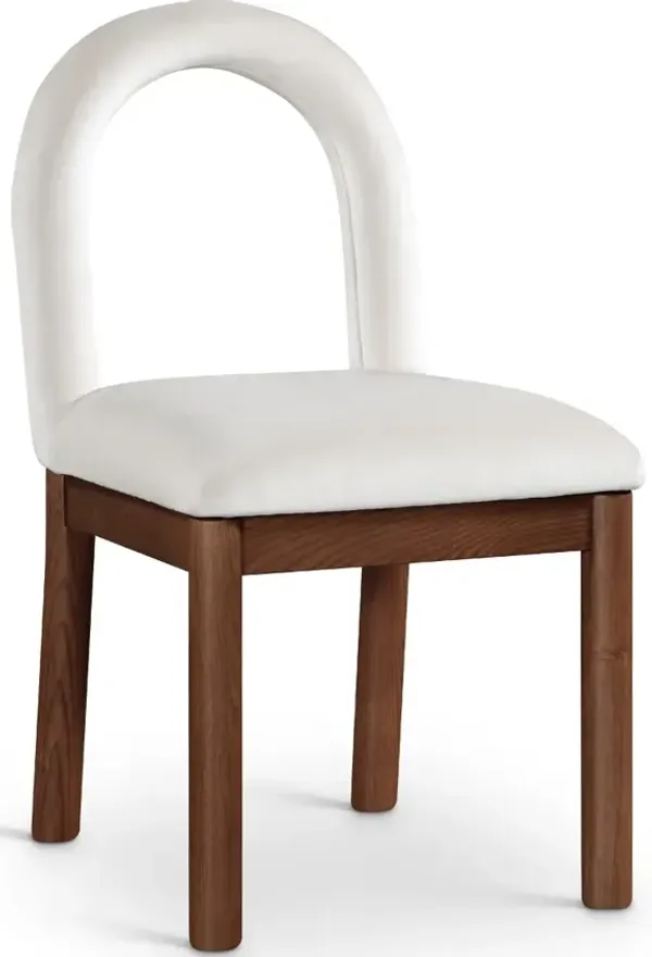 Conrad Cream Velvet Upholstered Dining Chair