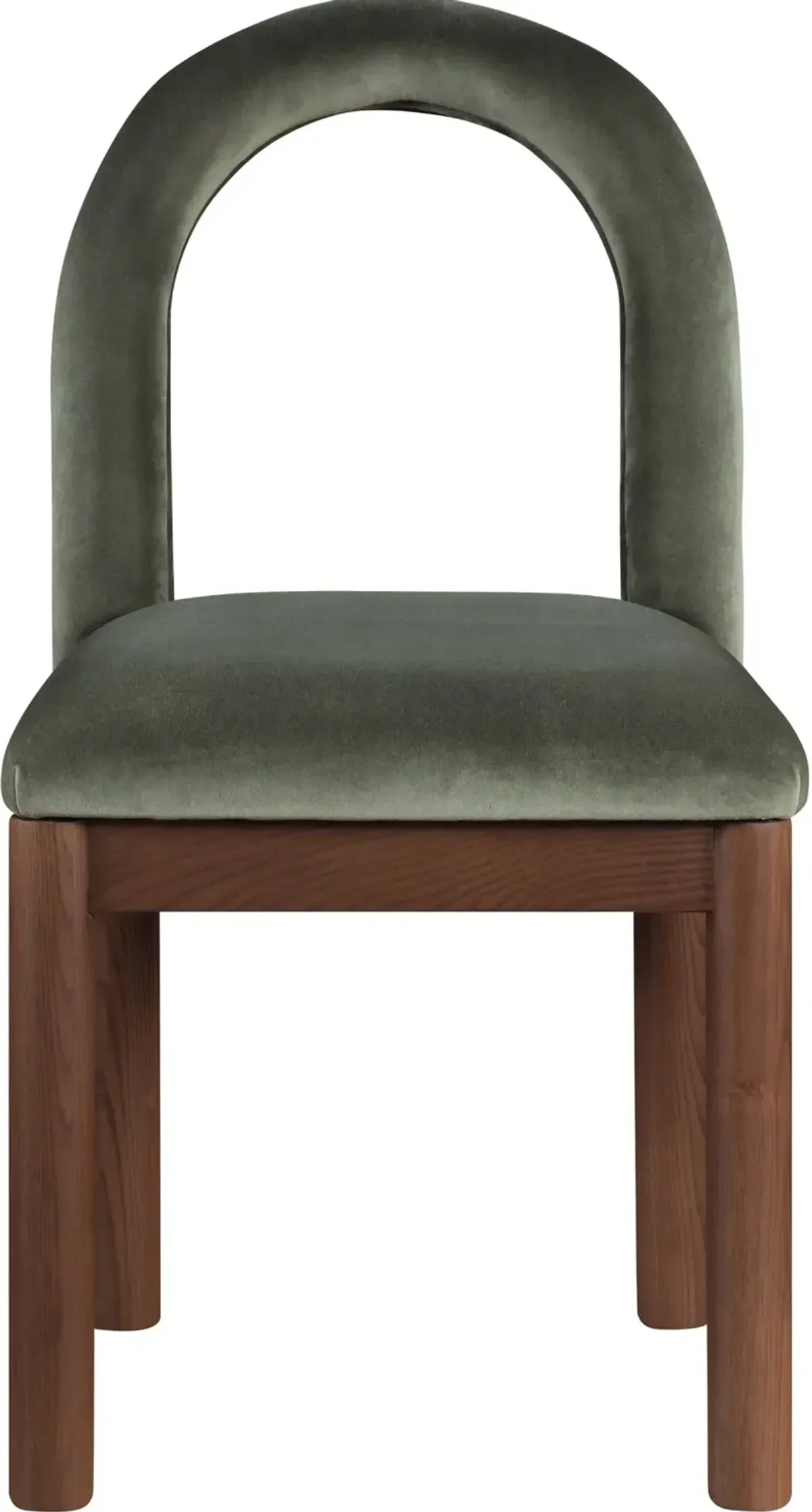 Conrad Green Velvet Upholstered Dining Chair