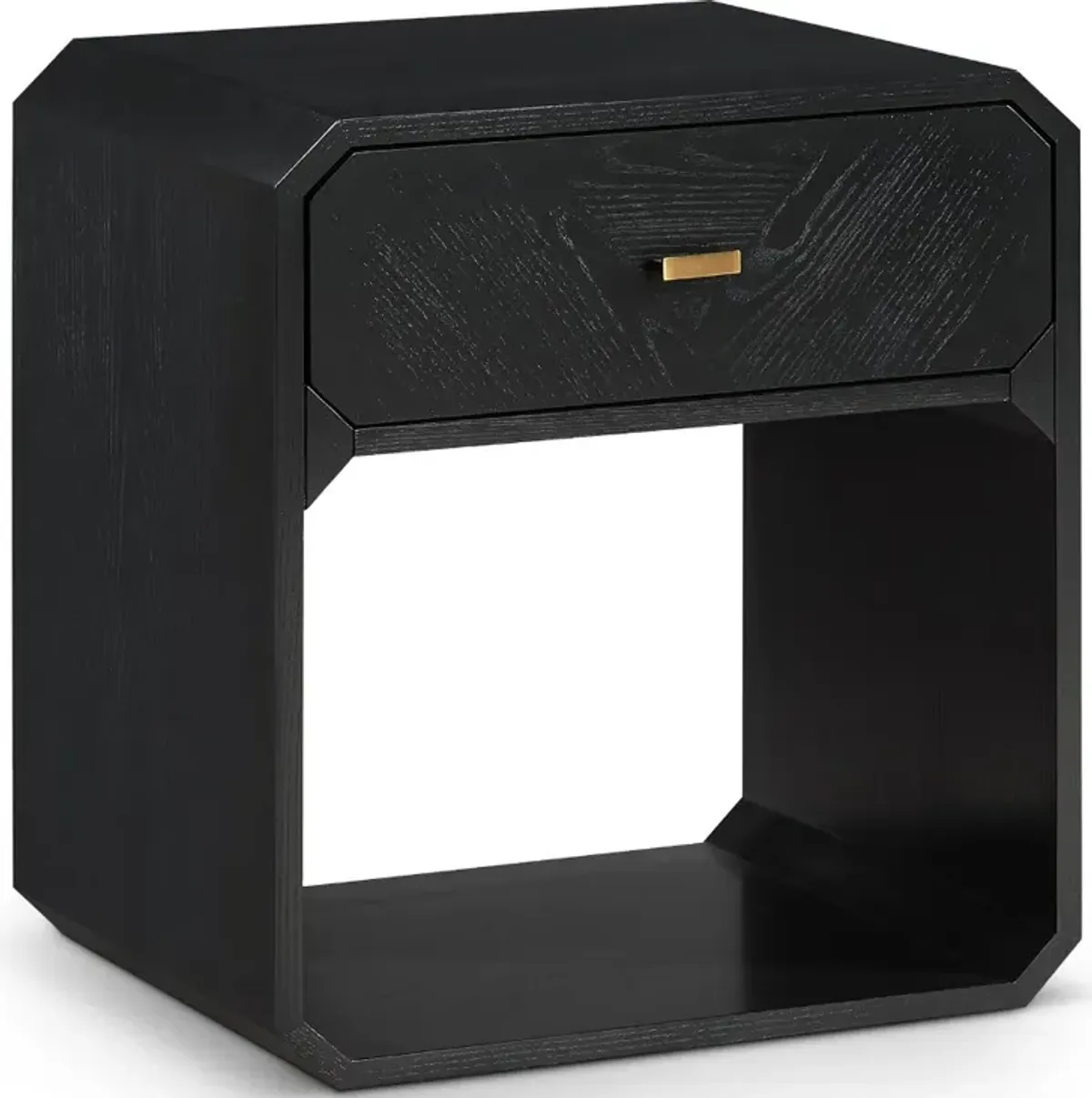 Parker Black Ash Nightstand