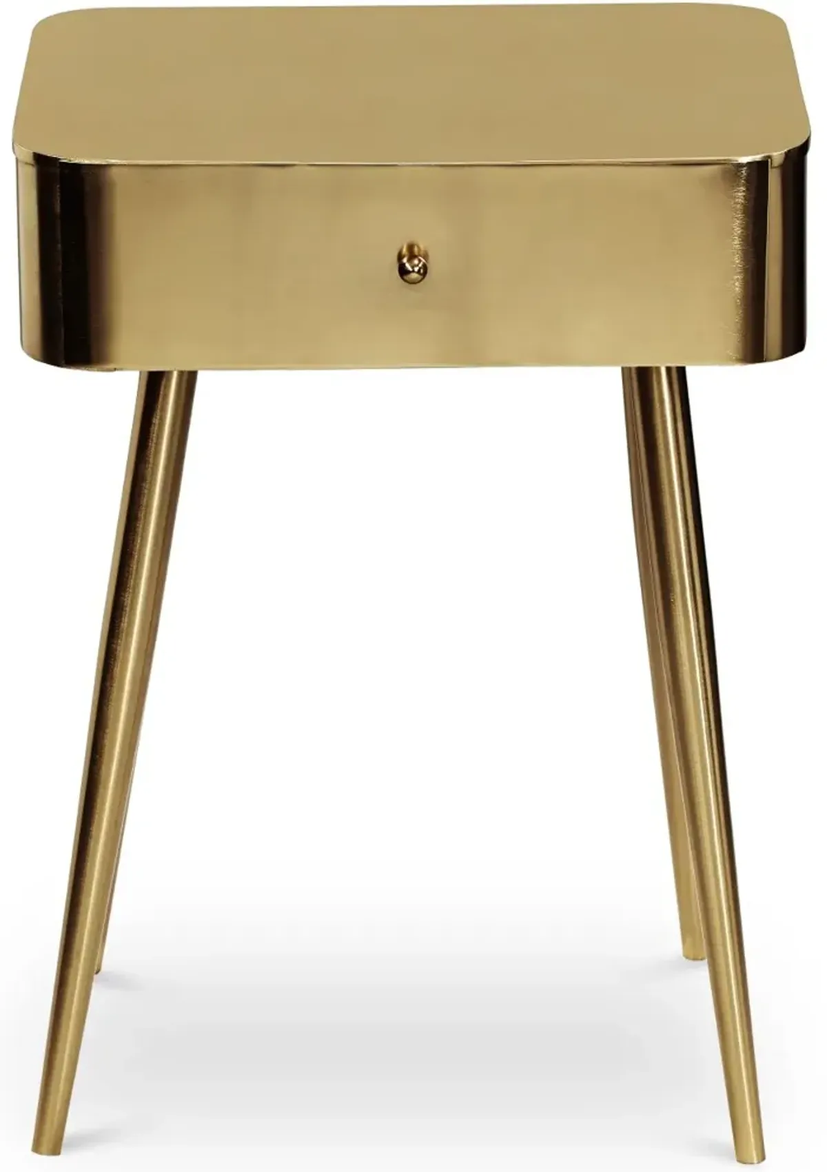 Rylan Gold Iron Nightstand