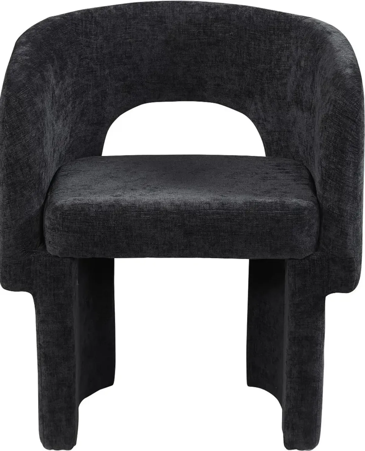 Emmet Black Upholstered Dining Chair