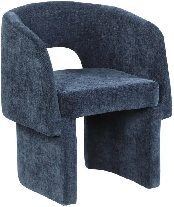 Emmet Navy Upholstered Dining Chair