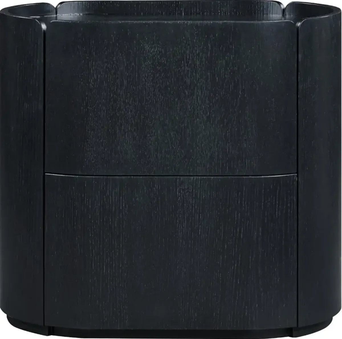 Everett Black Oak Nightstand