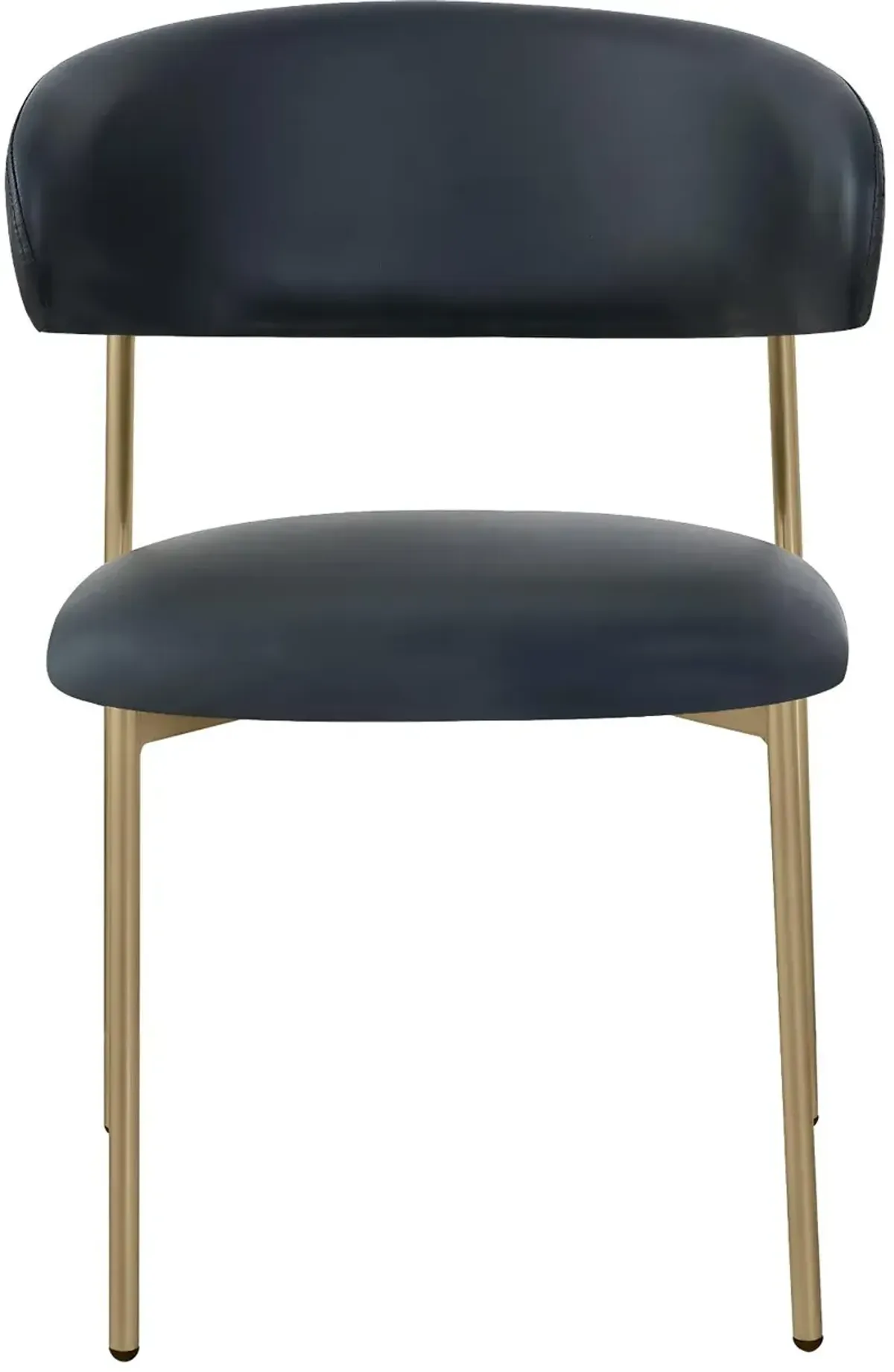 Lupita Black and Gold Dining Chair, Set of 2