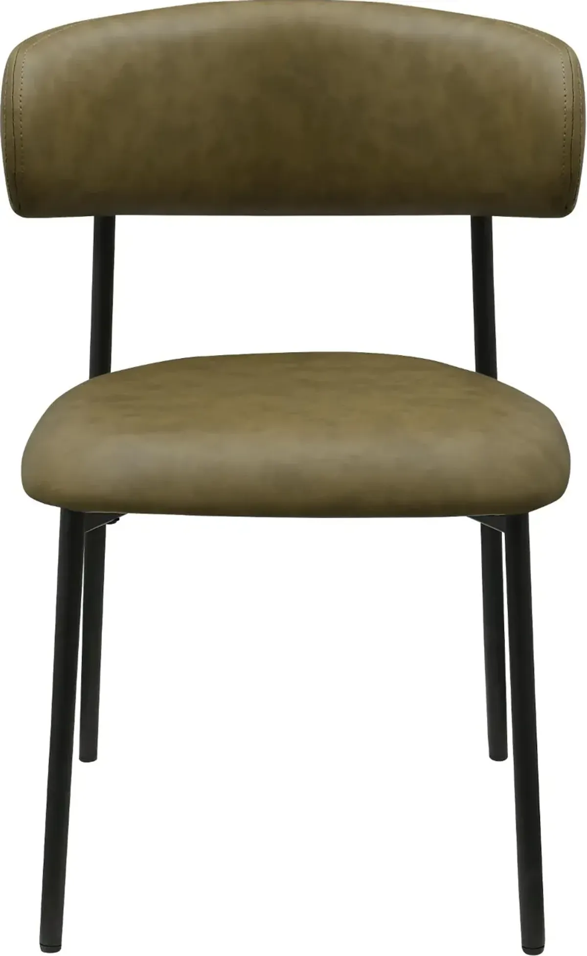 Lupita Olive and Black Dining Chair, Set of 2