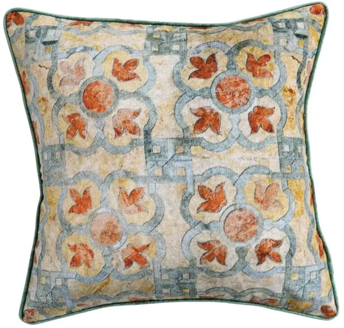 Petal Pattern Throw Pillow