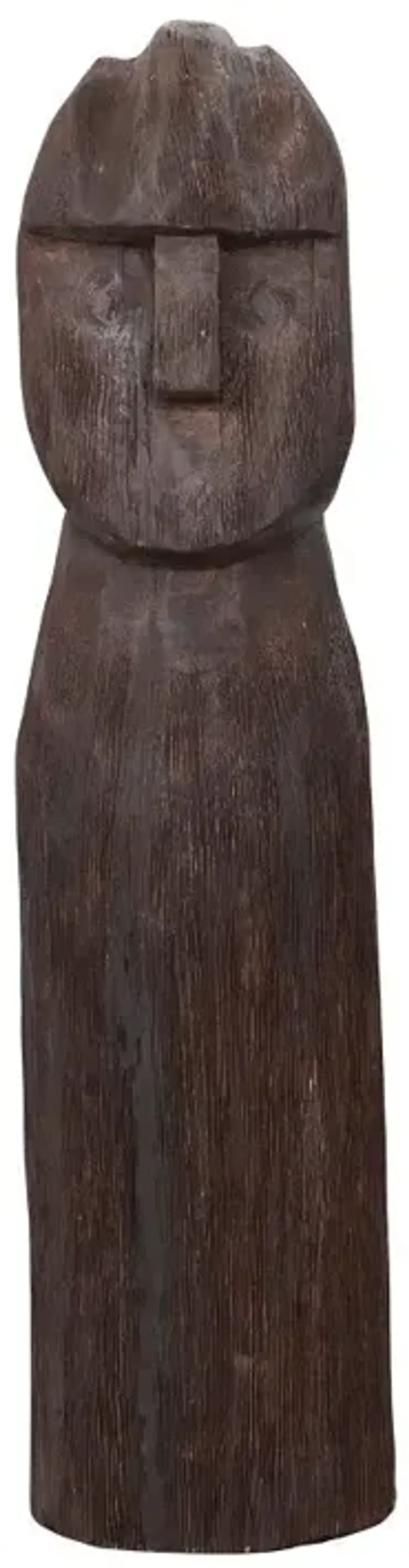 Hand-Carved Mango Wood Figure
