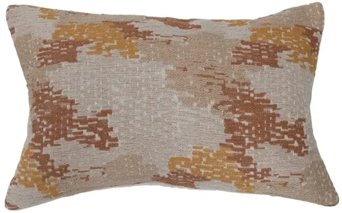 Multi-Color Cotton Lumbar Pillow