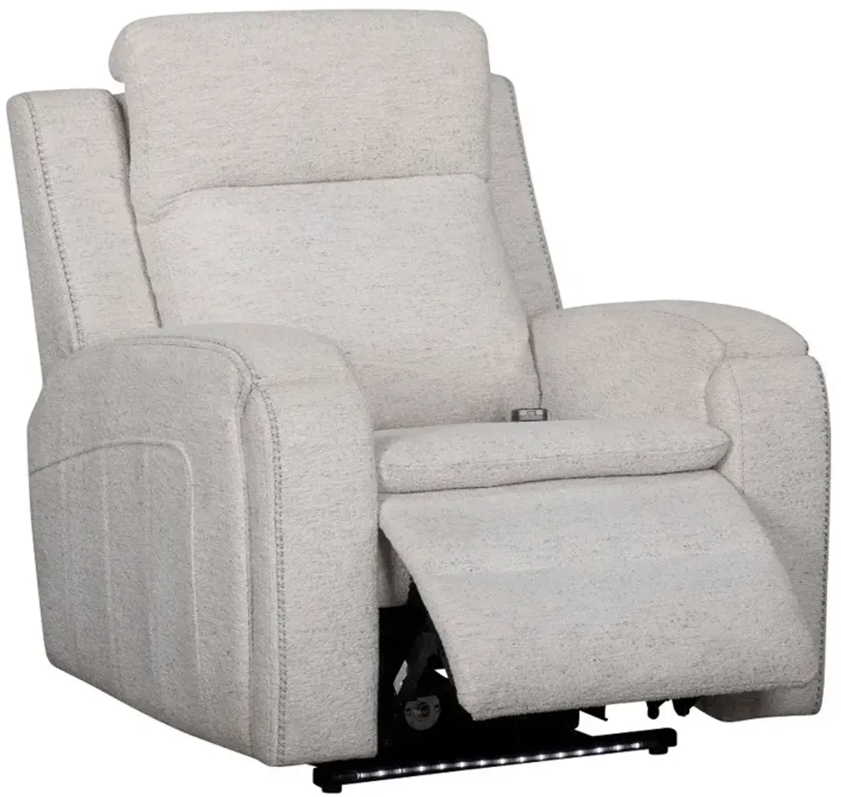 Armstrong Sand Power Recliner with Heat and Massage