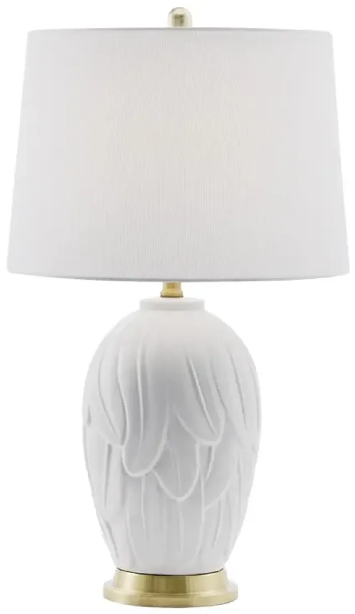 White Ceramic Table Lamp
