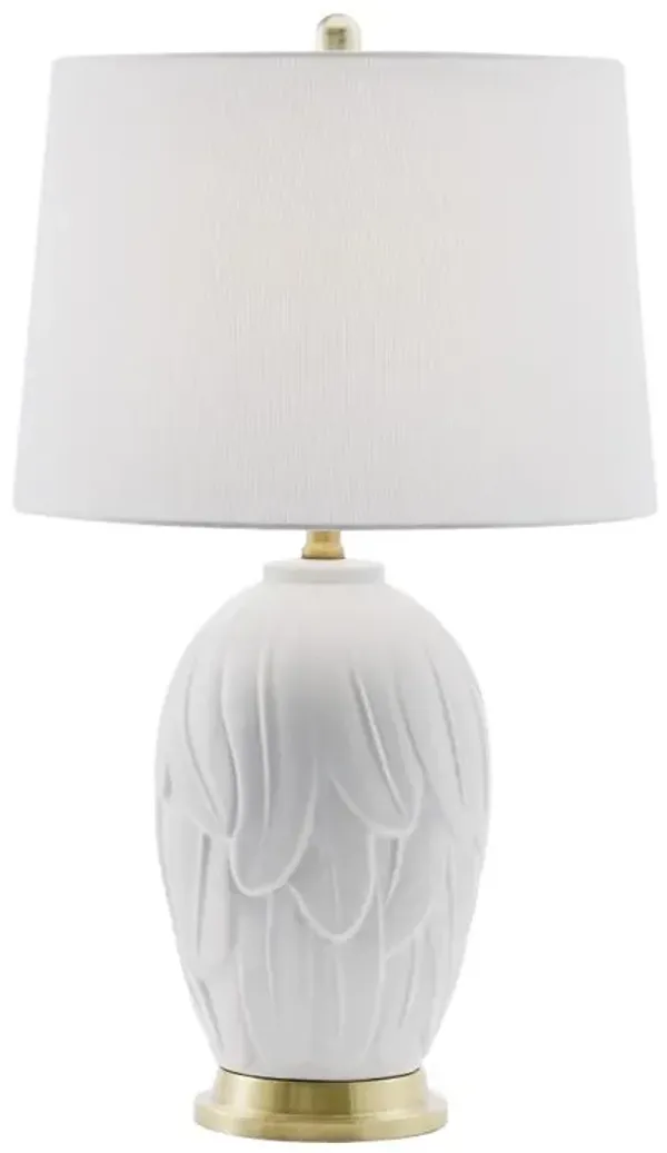 White Ceramic Table Lamp