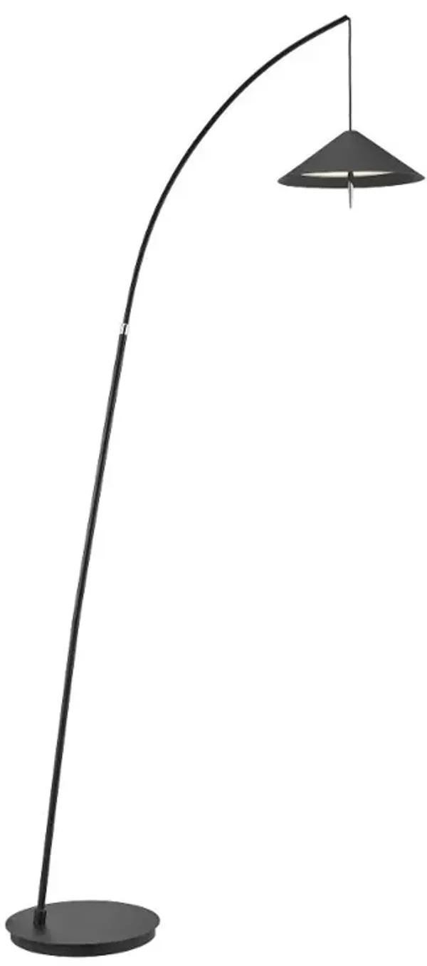 Black LED Floor Lamp