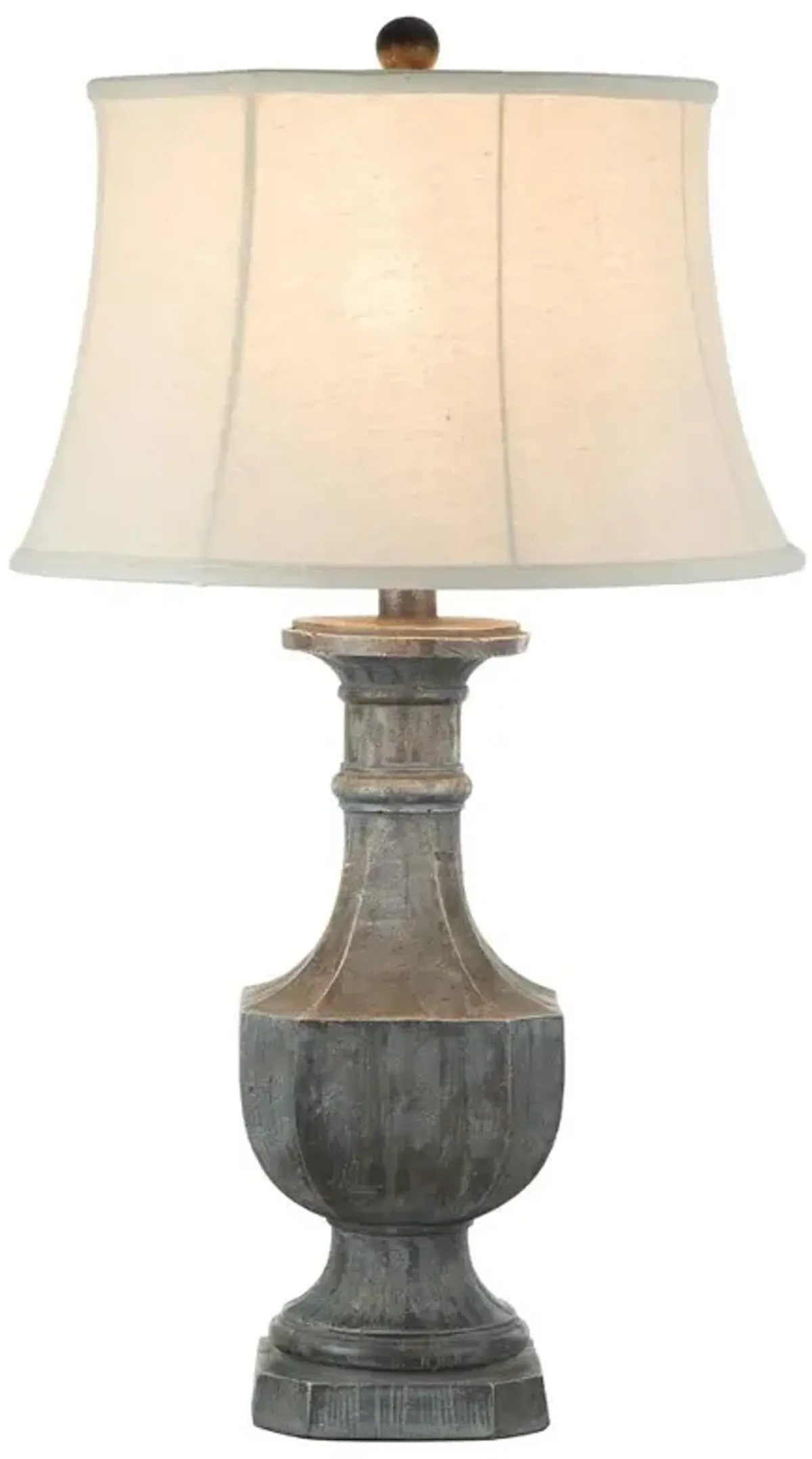 Dark Gray Frost Table Lamp