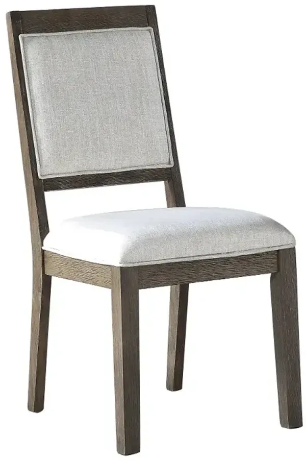 Molly Washed Gray Dining Chair