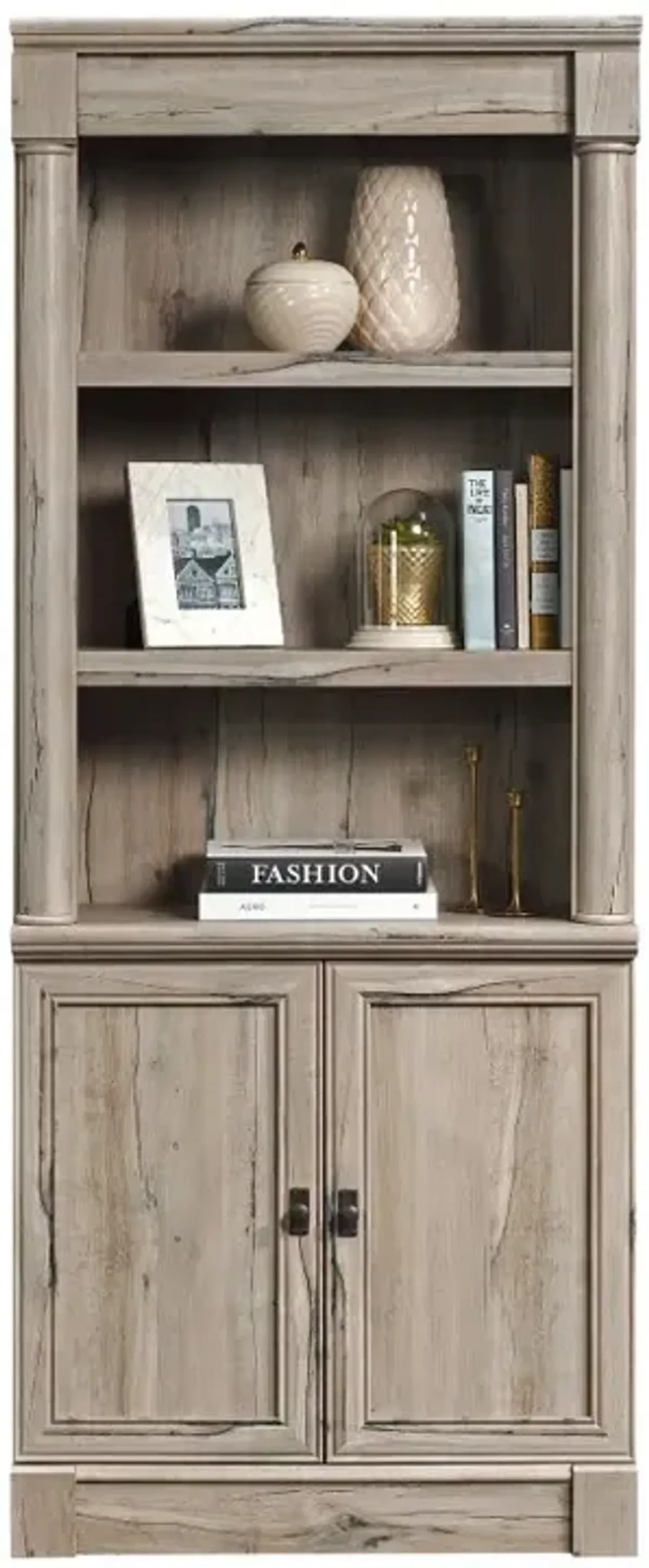 Palladia Gray Bookcase