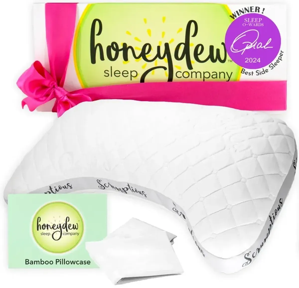 Honeydew Scrumptious Side Sleeper King Pillow