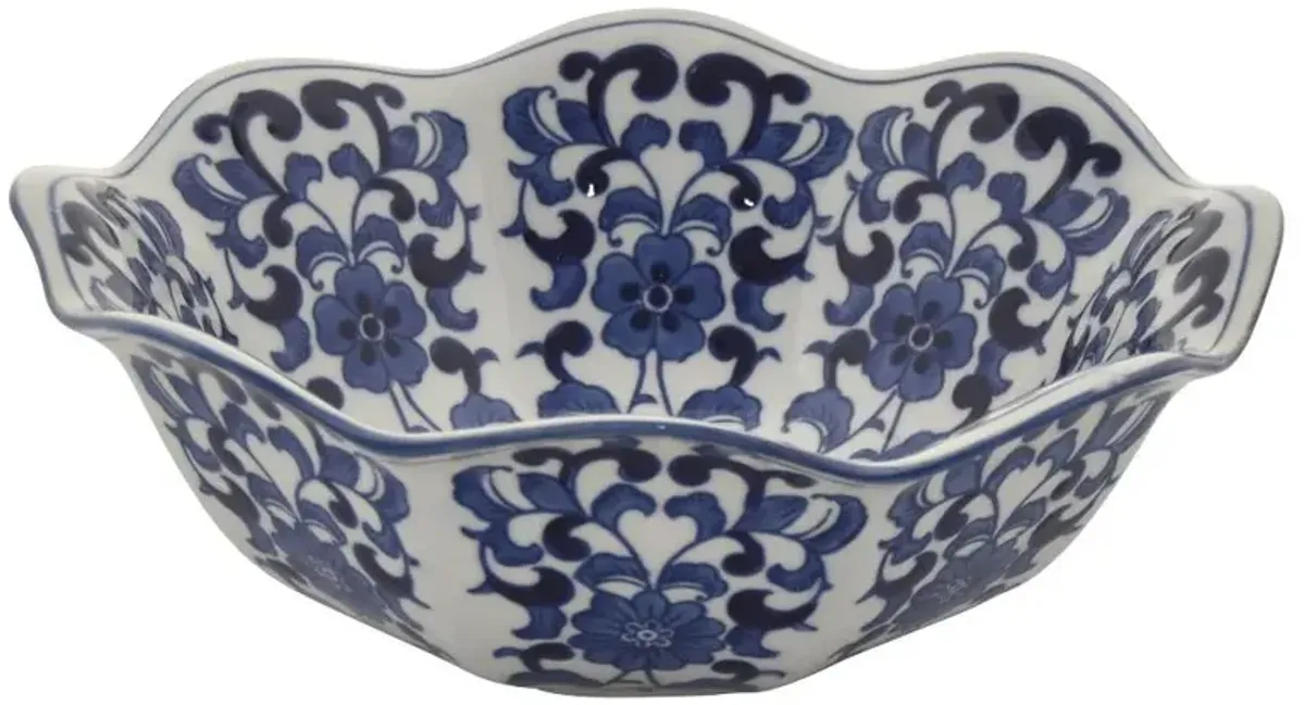 Blue and White Bowl