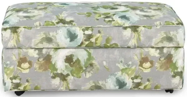 Meadowshire Floral Ottoman