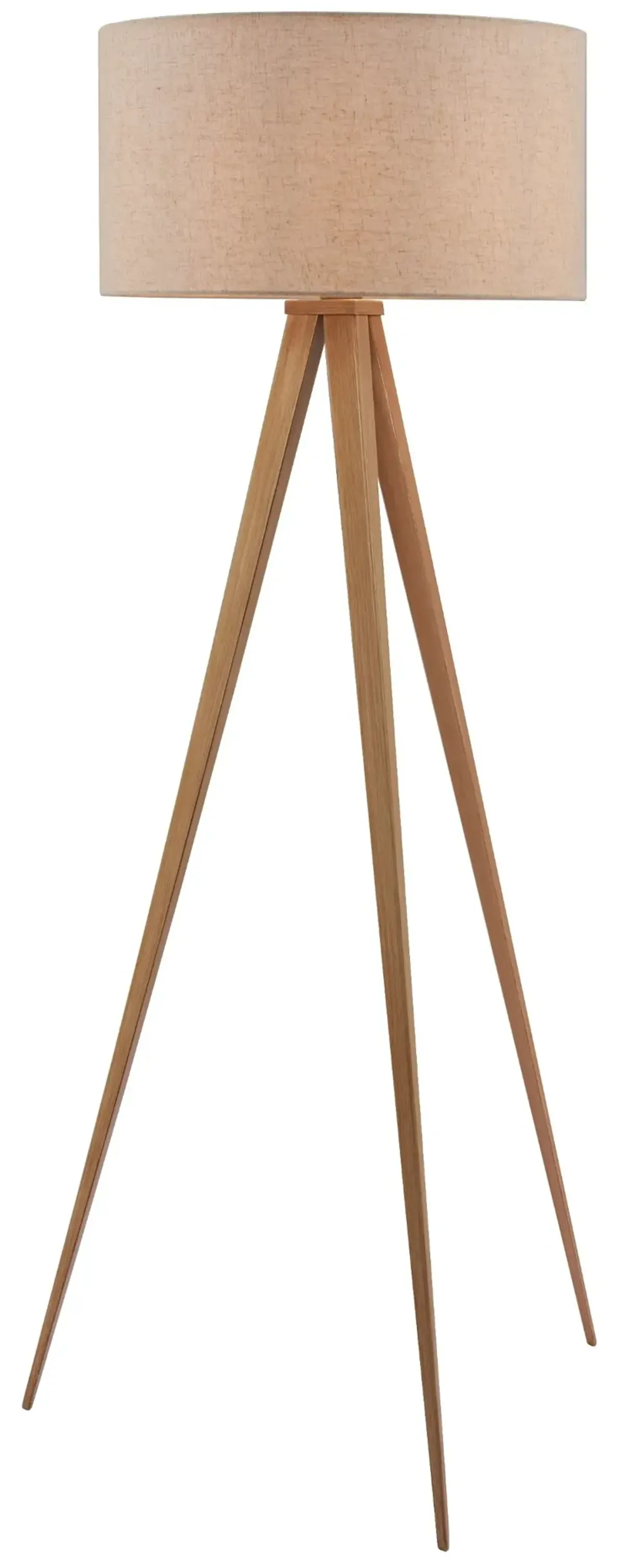 Imperial Beige & Natural Floor Lamp
