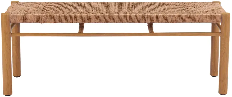 Iska Natural Patio Bench