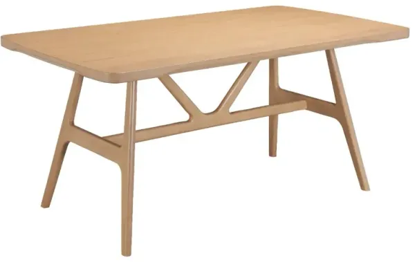 Rovina Natural Wood Dining Table