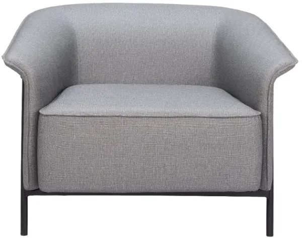 Burry Slate Gray Accent Chair