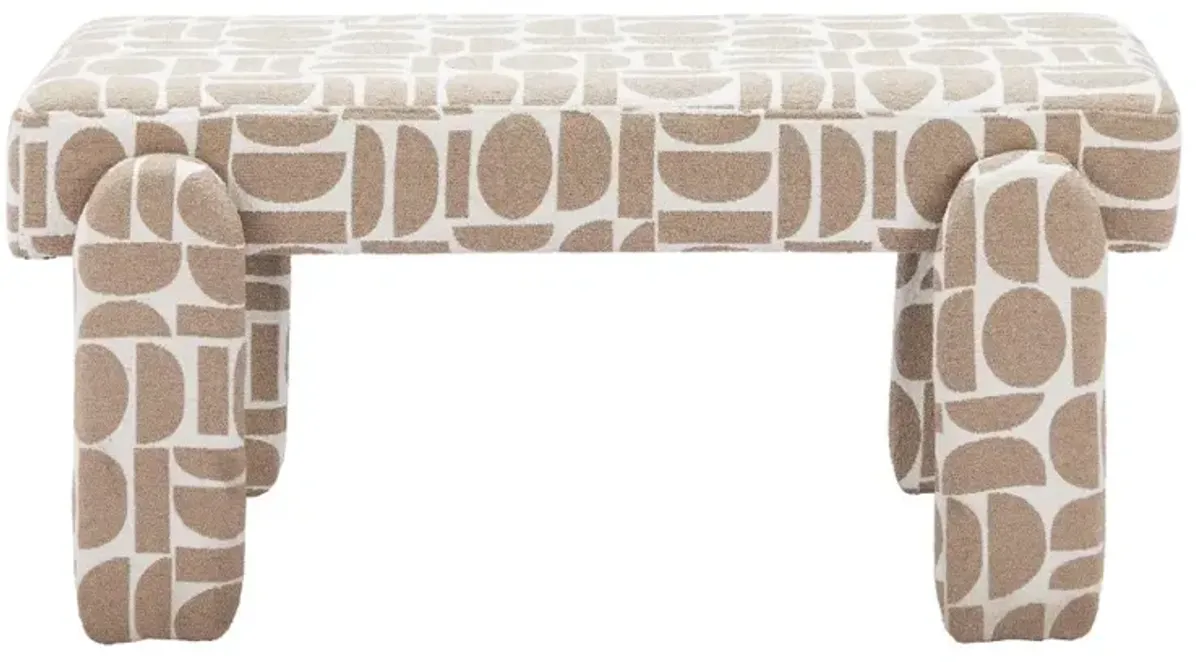 Blato Gray Accent Bench