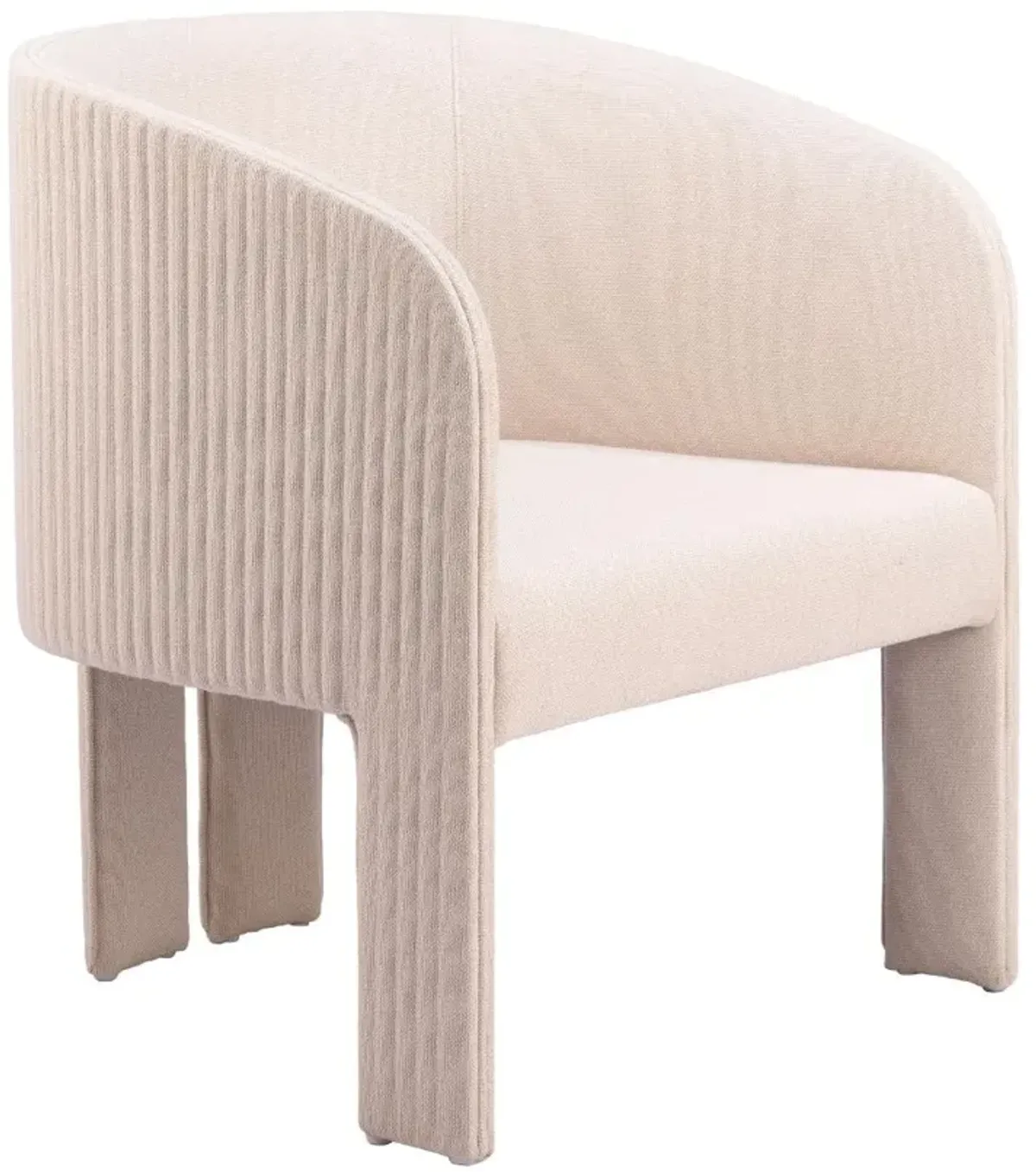 Hull Beige Accent Chair