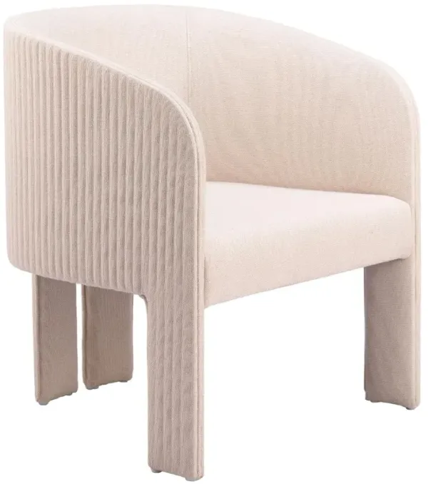 Hull Beige Accent Chair