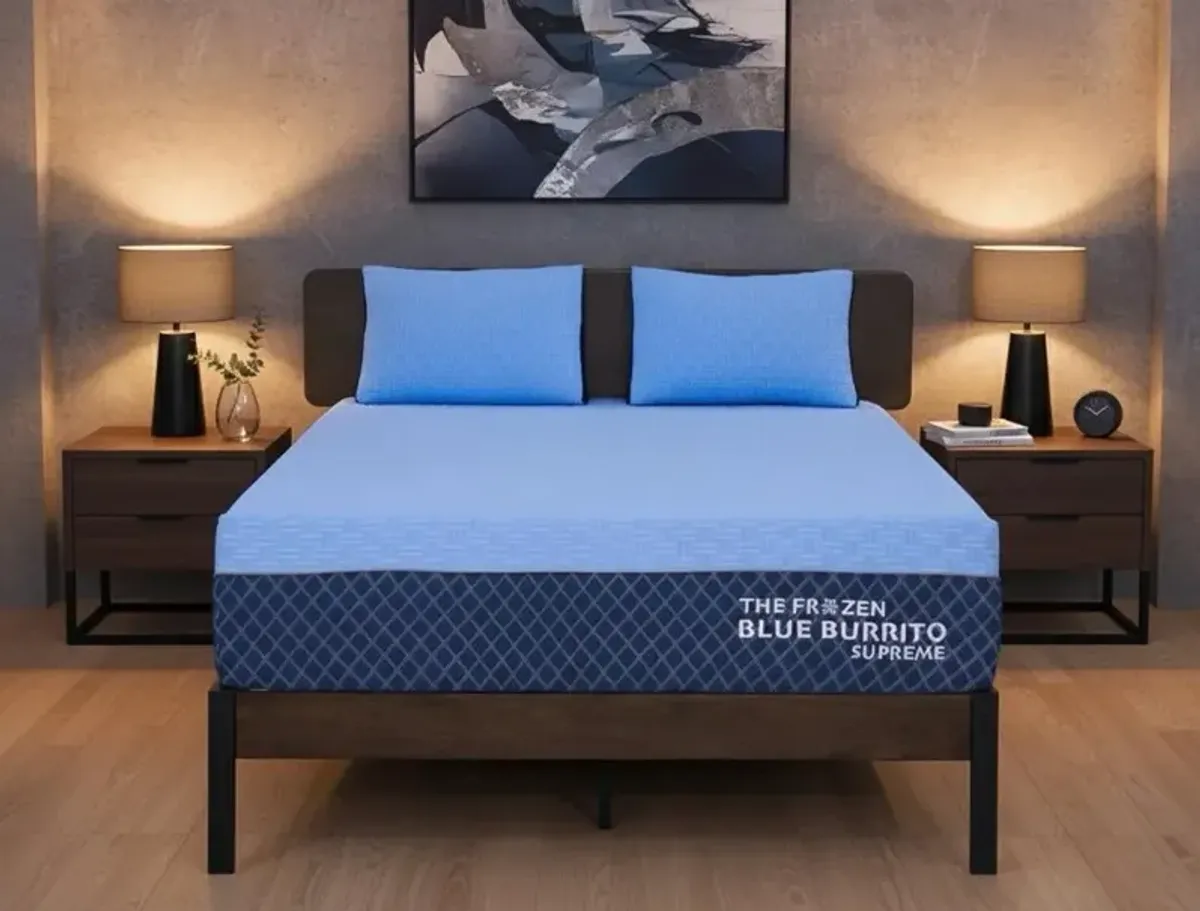 Frozen Blue Burrito Supreme Hybrid Twin XL Mattress
