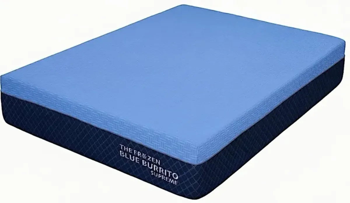 Frozen Blue Burrito Supreme Hybrid California King Mattress