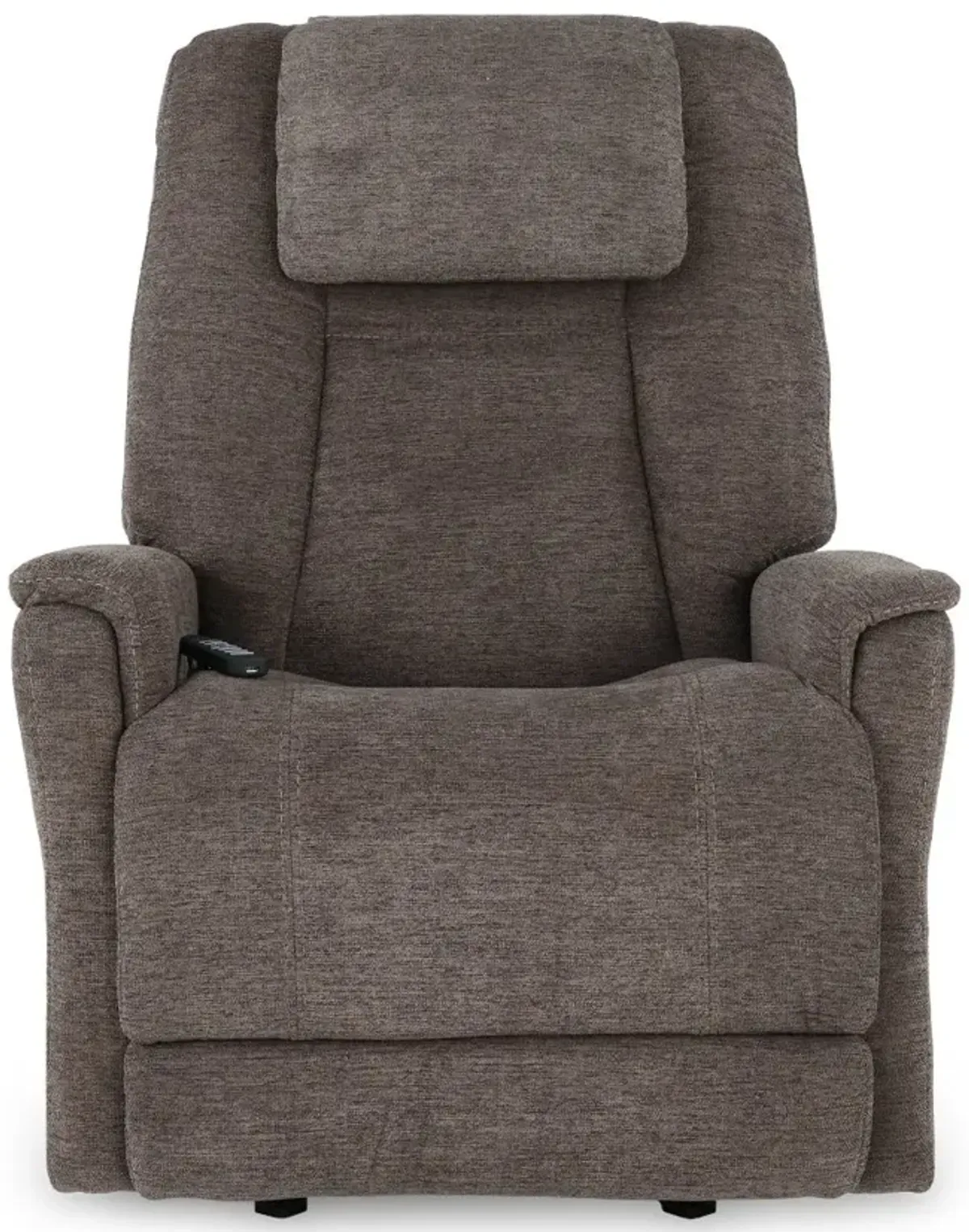Zecliner 3+ Brown Power Rocker Recliner with Heat and Massage