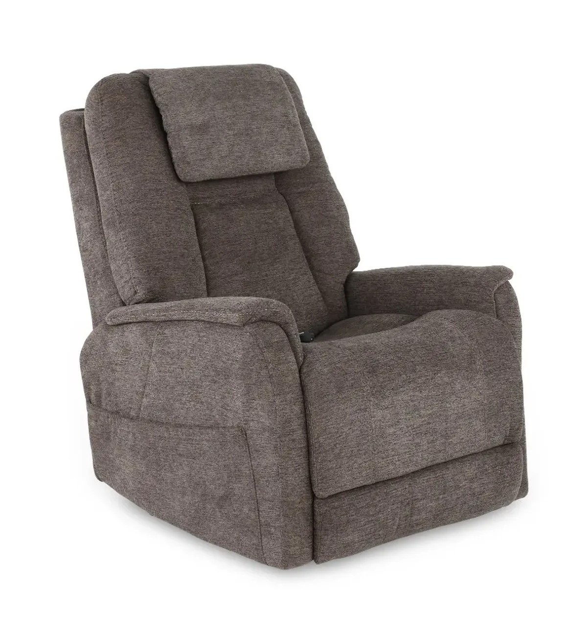 Zecliner 3+ Brown Power Rocker Recliner with Heat and Massage