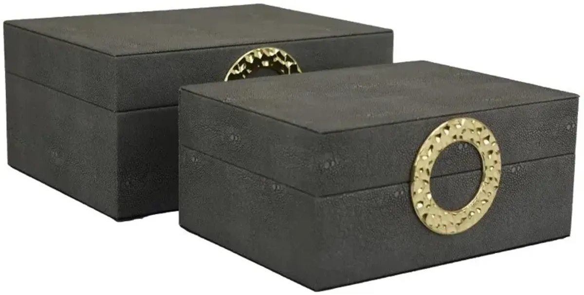 Large Decorative Gray Box