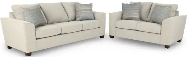 Paxton Wheat Loveseat and Sofa