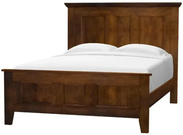 Brentwood Walnut Brown King Bed