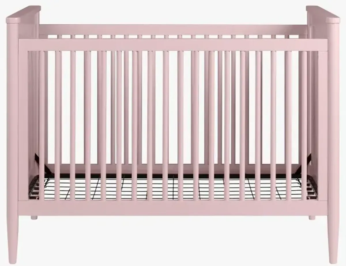 Modern Pink 3-In-1 Convertible Crib