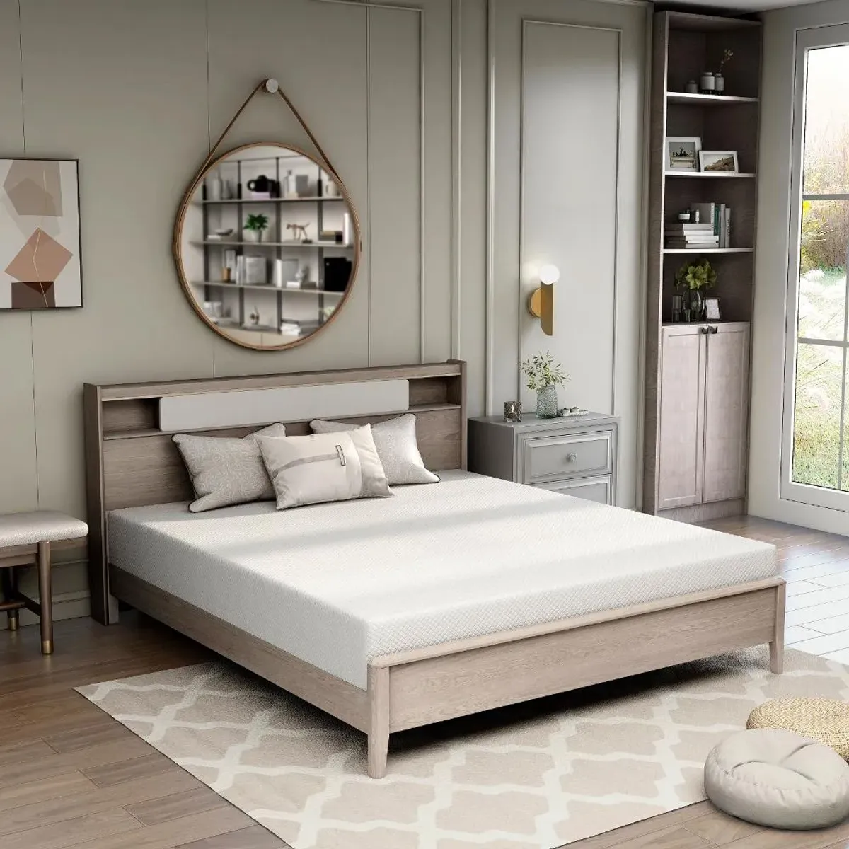 Zinnia 8-inch Hypoallergenic Gel Memory Foam Full Mattress