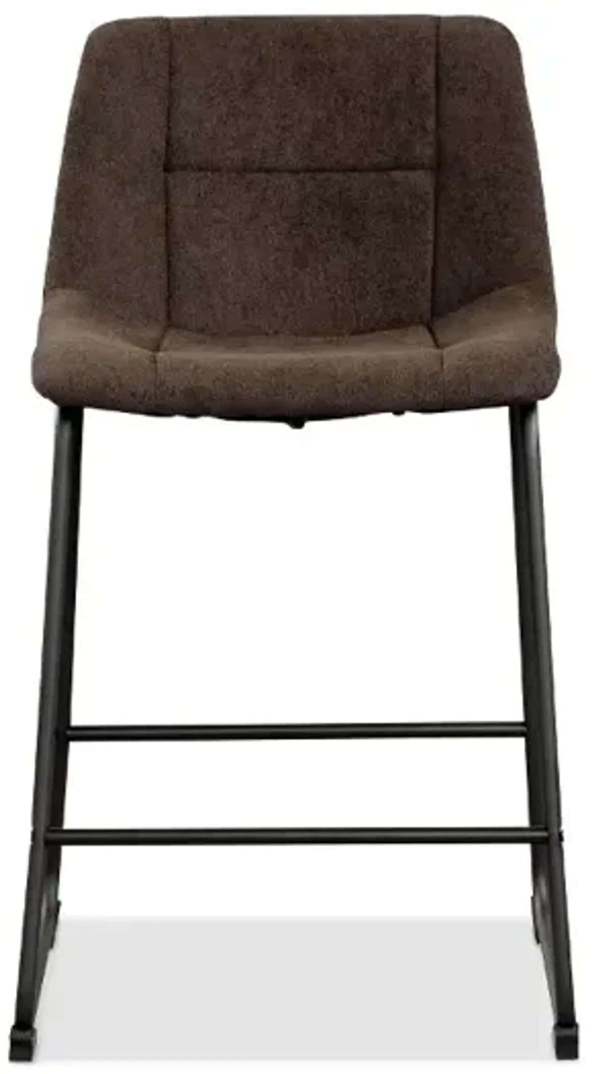 Eamon Brown Counter Height Stools, Set of 2